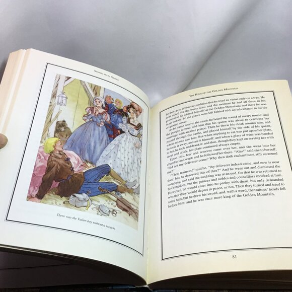 Stories from Grimm Children's Treasury fairy tales HC/DJ 1990s children's book - Picture 10 of 13